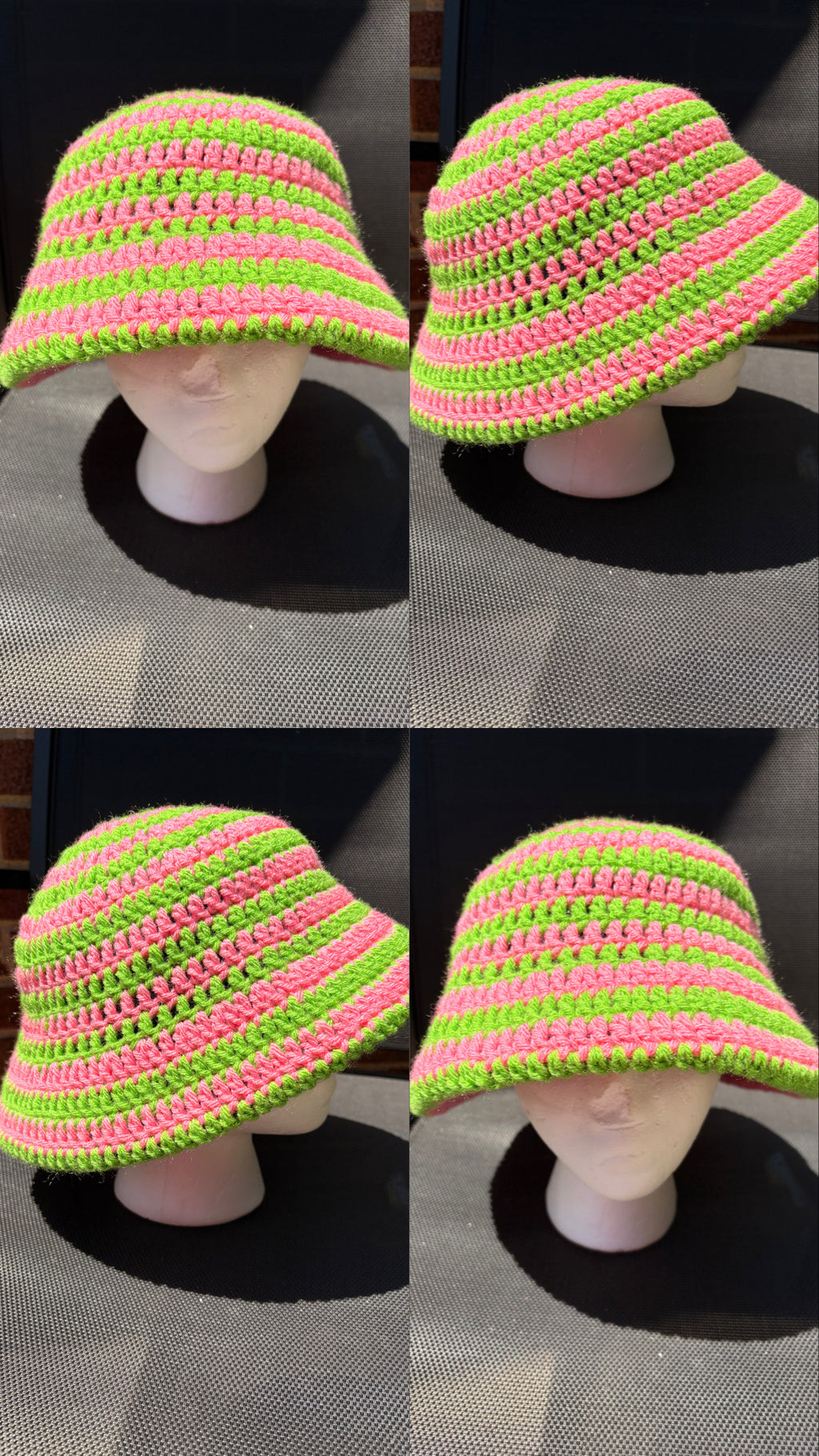 Handmade Custom Crochet Bucket Hat