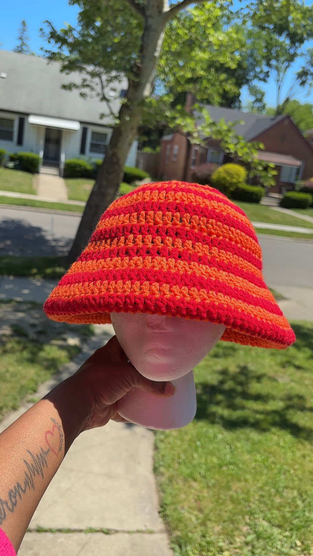 Handmade Custom Crochet Bucket Hat