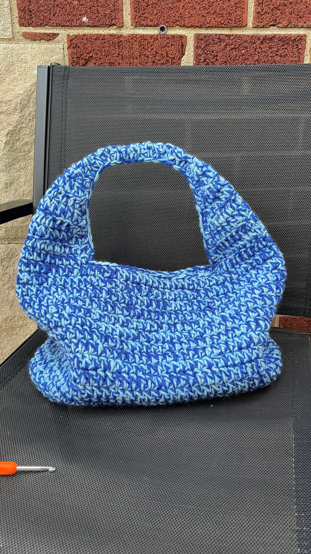 Handmade Custom Crochet Shoulder Bag