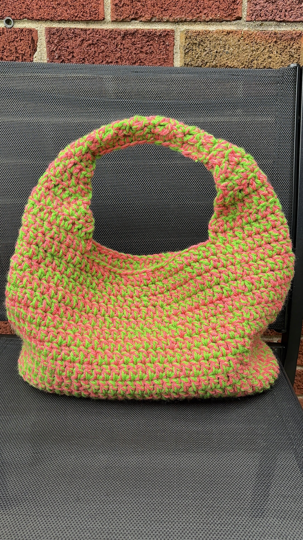 Handmade Custom Crochet Shoulder Bag