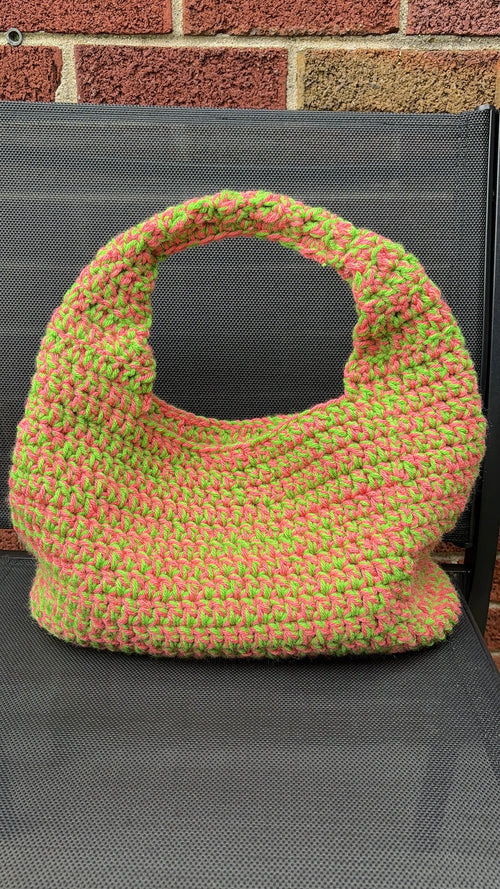 Handmade Custom Crochet Shoulder Bag